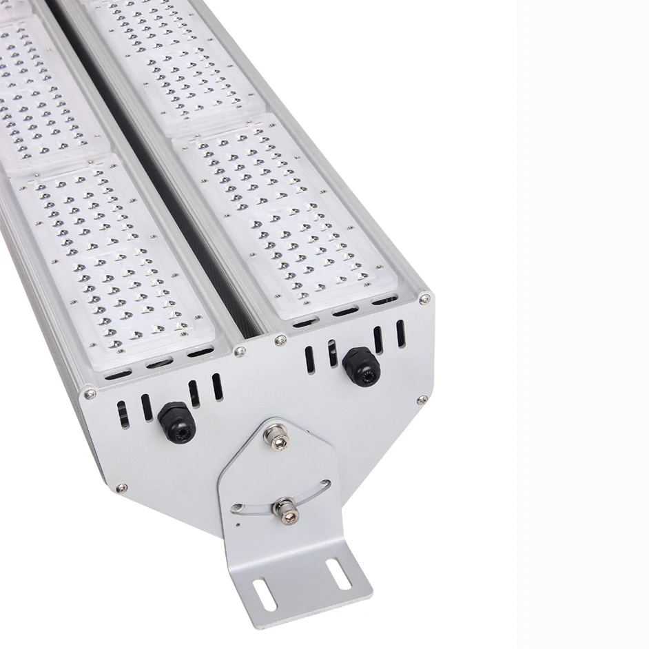Waterproof ip65 outdoor ceiling mounted surface recessed linear large area lighting for europe warehouse