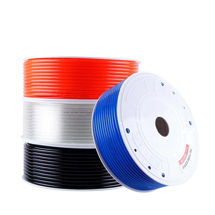 Blue Air Tube Flexible Hose Polyurethane Pipe Pneumatic Pu Tubing For Air Compressor