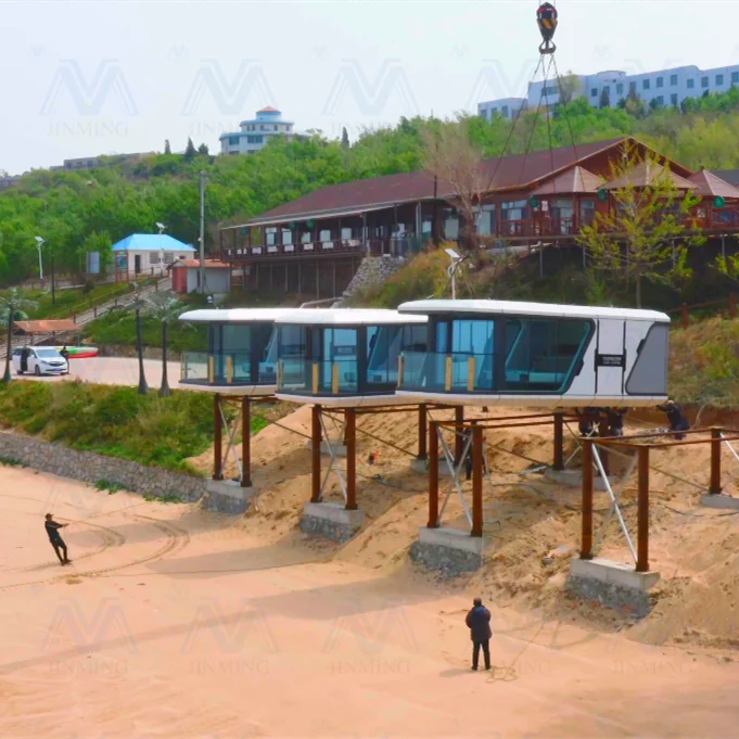 Movable Luxury Living Prefab capsule house