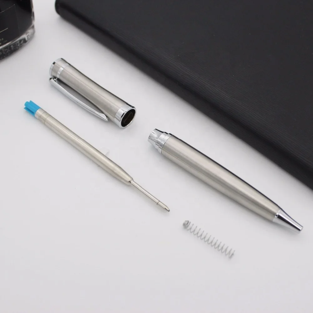 JQ-62 Luxury Custom logo Best Fancy Gift for Professional Writer Executive Smooth Ballpoint Writing Pen Signature Metal Pen Set