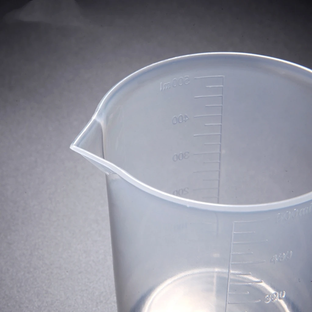 50ml 100ml 250ml 300ml 500ml 1000ml Plastic Measuring Beaker for laboratory