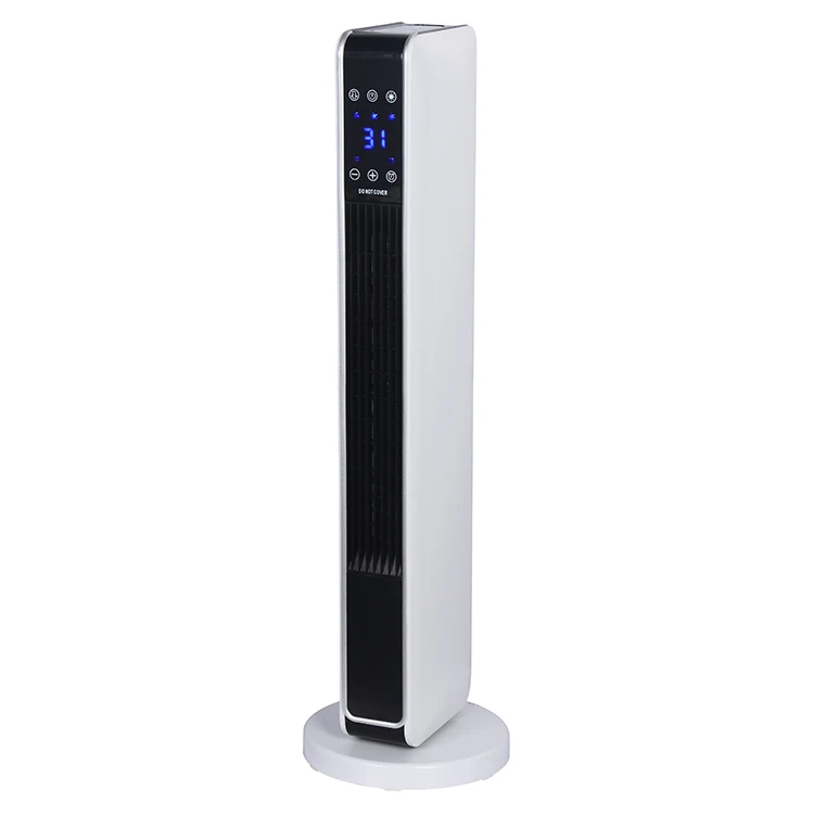 Manufacture High Quality Overheat Protection Digital Display Portable Ptc Fan Tower Ceramic Electric Heater