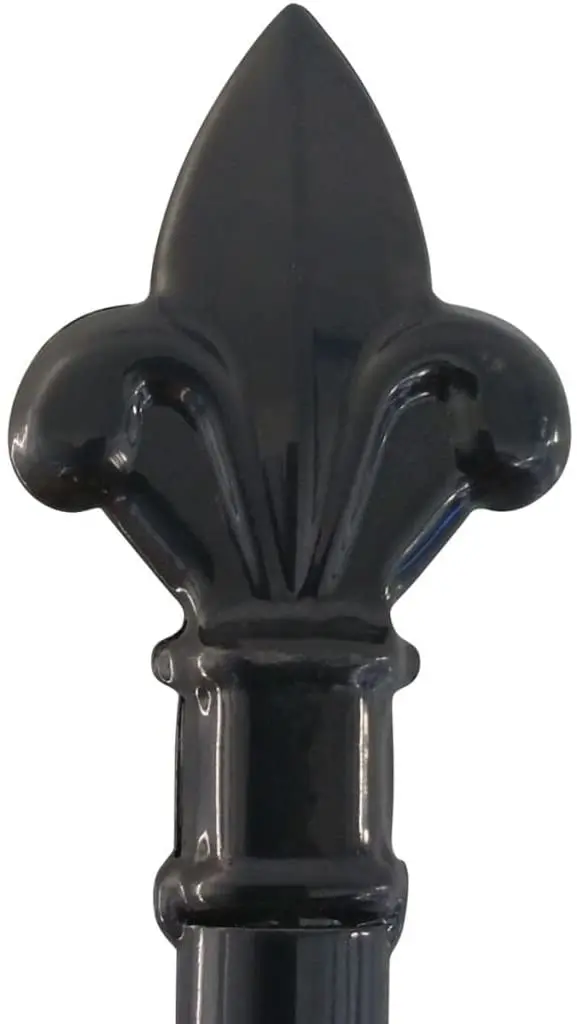 Modern house ornaments driveway double door welded wrought iron garden gate