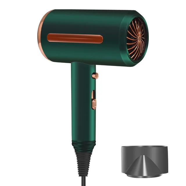 
2000w professional hair dryer electric hammer hair dryer negative ion light blue mini fan dry strong wind 