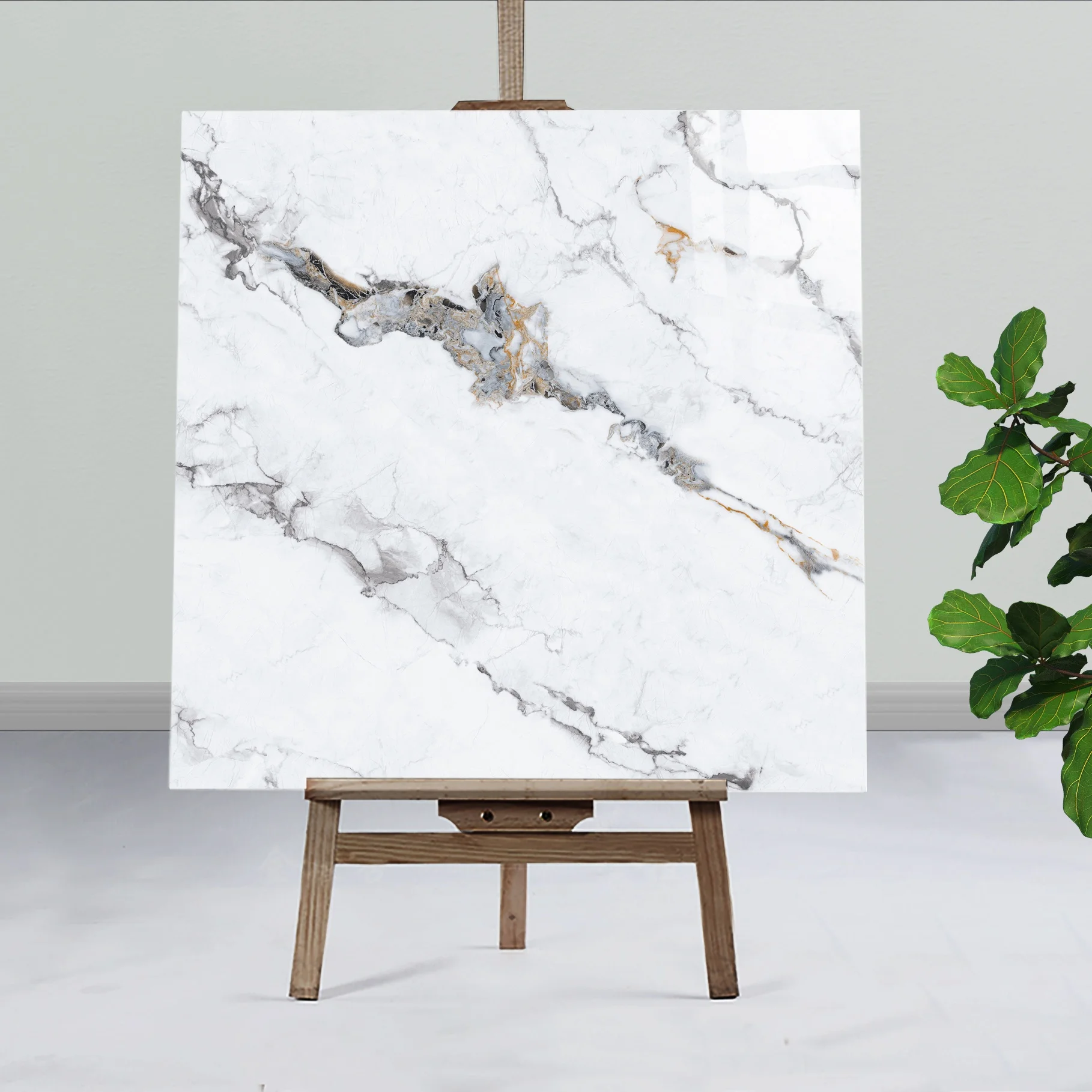 Modern Ceiling Home decoration kitchen self adhesive wallpaper foam 3d pe foam marble wall tiles sticker