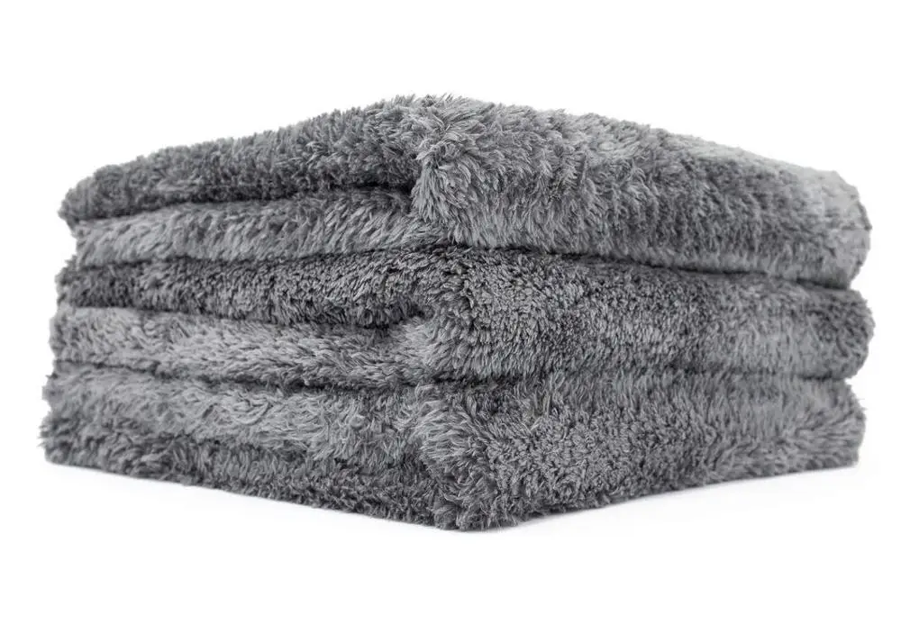 w edgeless microfiber car cleaning towel  550gsm  Professional Korean 70/30 super Plush Waxing  Microfiber Detailing towels