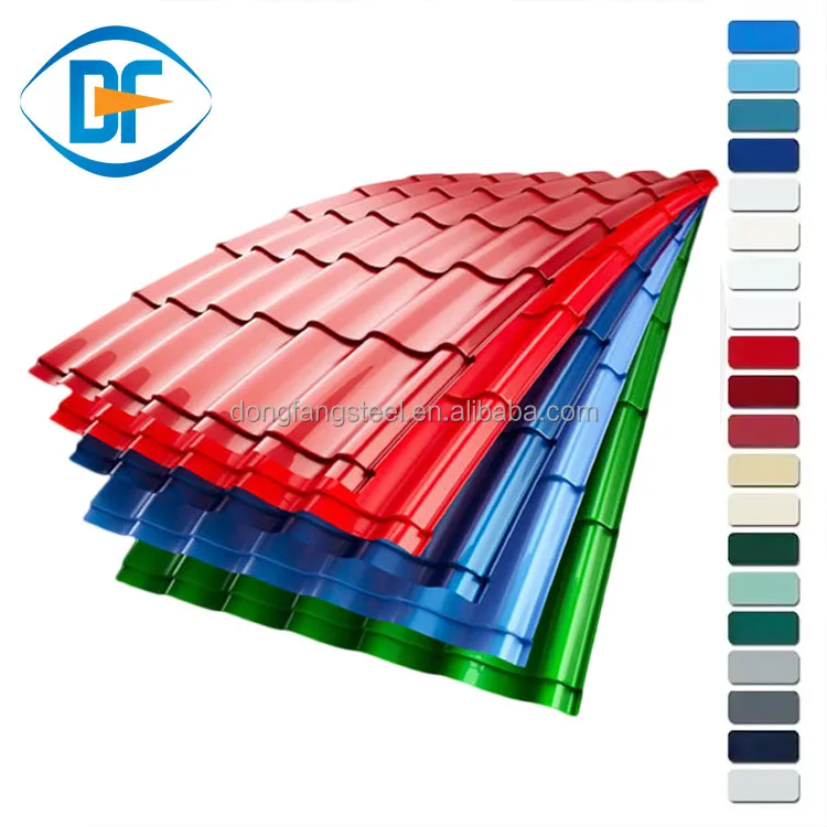 Factory Price Prime Metal Prepainted Color Corrugated Steel Roofing Sheet High quality