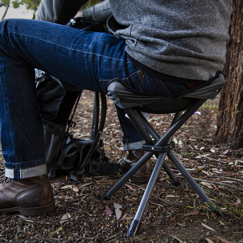 SY wholesale outdoor camping carp fishing chair foldable small lightweight 4-leg stool fishing accessories chair