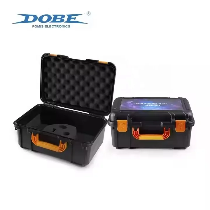 TY-3826S Carrying Storage Case Box for Meta Quest2/3/3S VR Head Strap Controller Portable Hard Protective Case Travel Bag