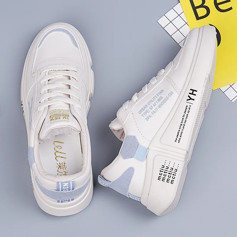 Оптовая продажа, Новое поступление, удобная Легкая белая повседневная спортивная обувь, женские модные кроссовки