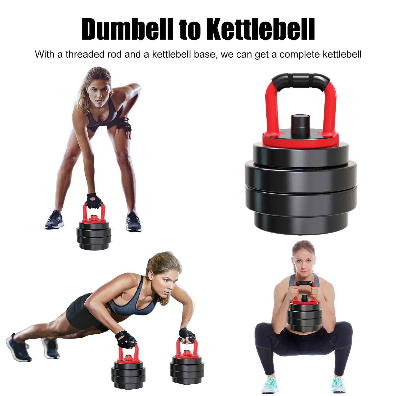 Wholesale custom logo Gym Fitness Equipment kettlebell dumbells adjustable 90lbs 10kg dumbells set