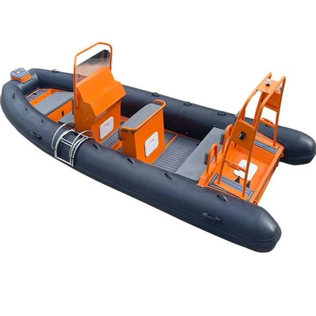 19ft Океан Глубокий V алюминиевый корпус DL ребро 560 Orca/Hypalon/ПВХ надувная жесткая лодка для продажи