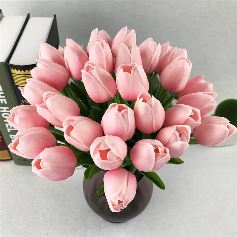 Cheap wholesale flowers artificial tulips for all occasions