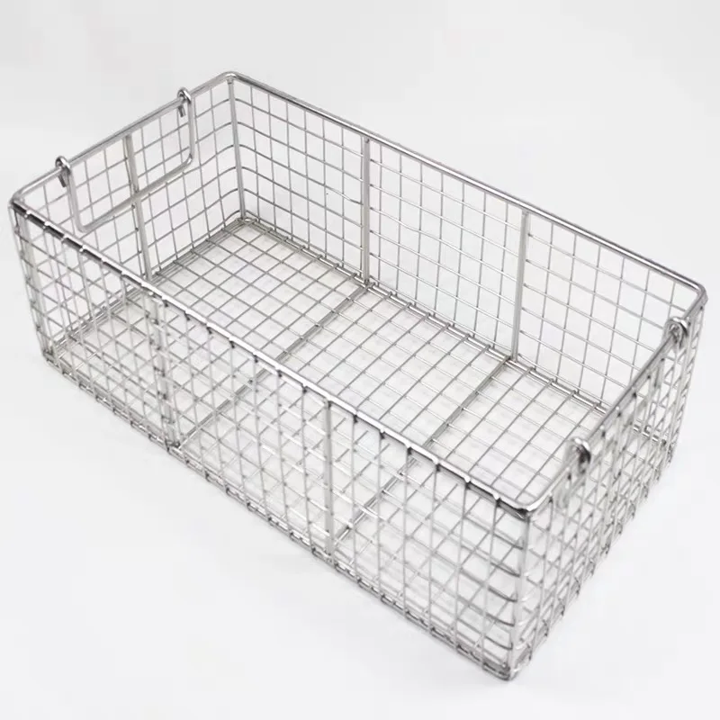 Manufacturer Customized Stainless Steel Wire Mesh Basket With Cheap Price