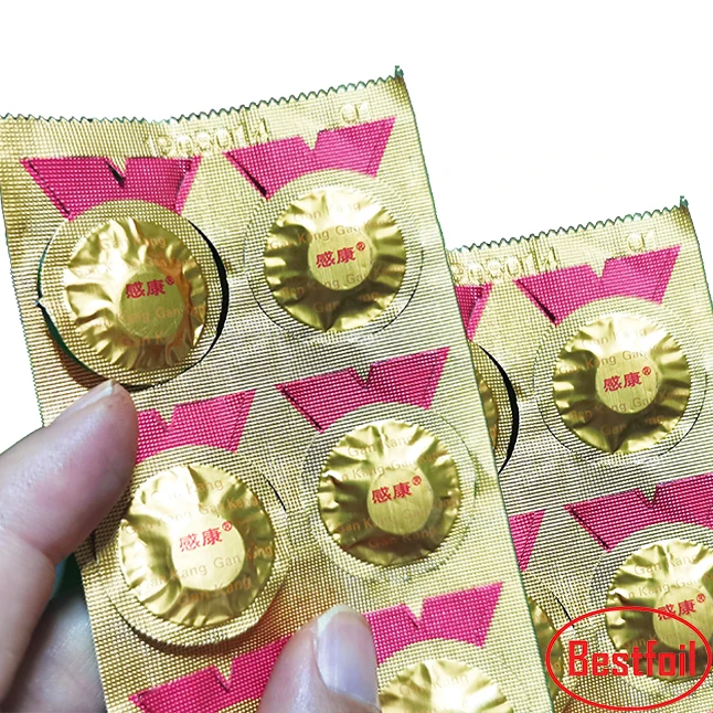 Pharmaceutical Packing  laminated aluminium Strip foil for tablets suppository shell pills capsules pharmacy package