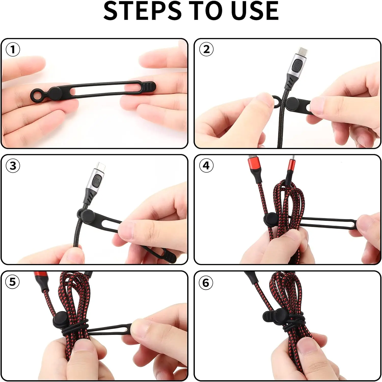 Cord Organizer for Appliances Cord Wrap Cord Holder Cable Tie Organizer for Storage Small Home Kitchen Appliances Wire Storage