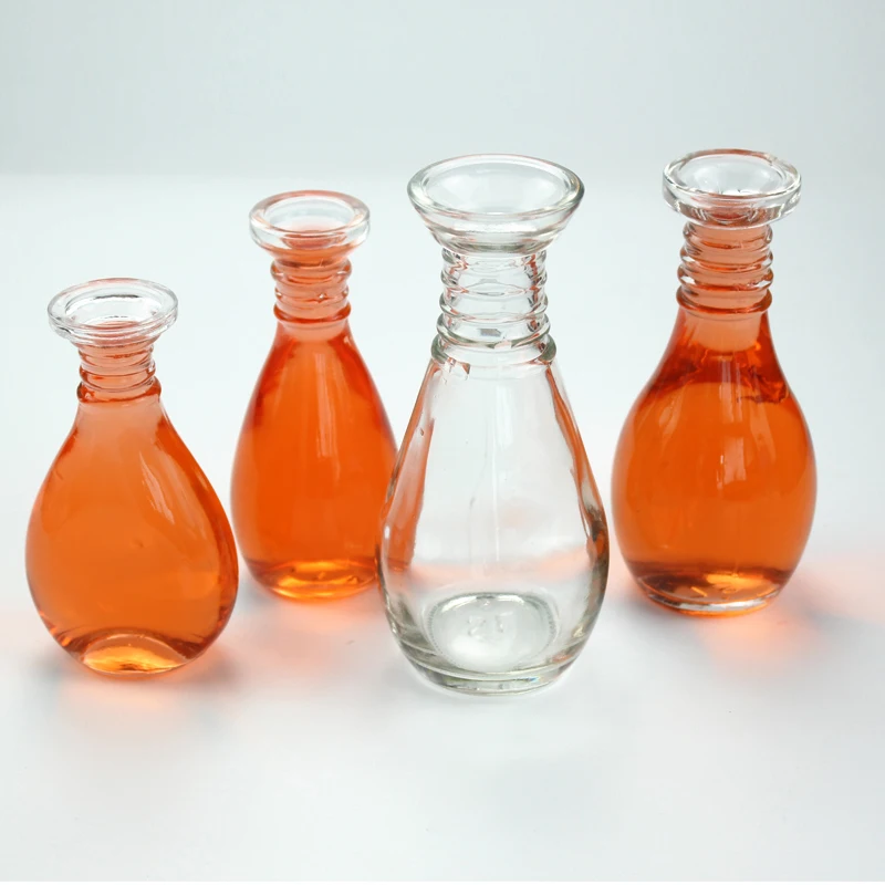 Factory Clear Glass Sand art Vase Glass Sand Painting Bottle 30ml 50ml 80ml 100ml 150ml
