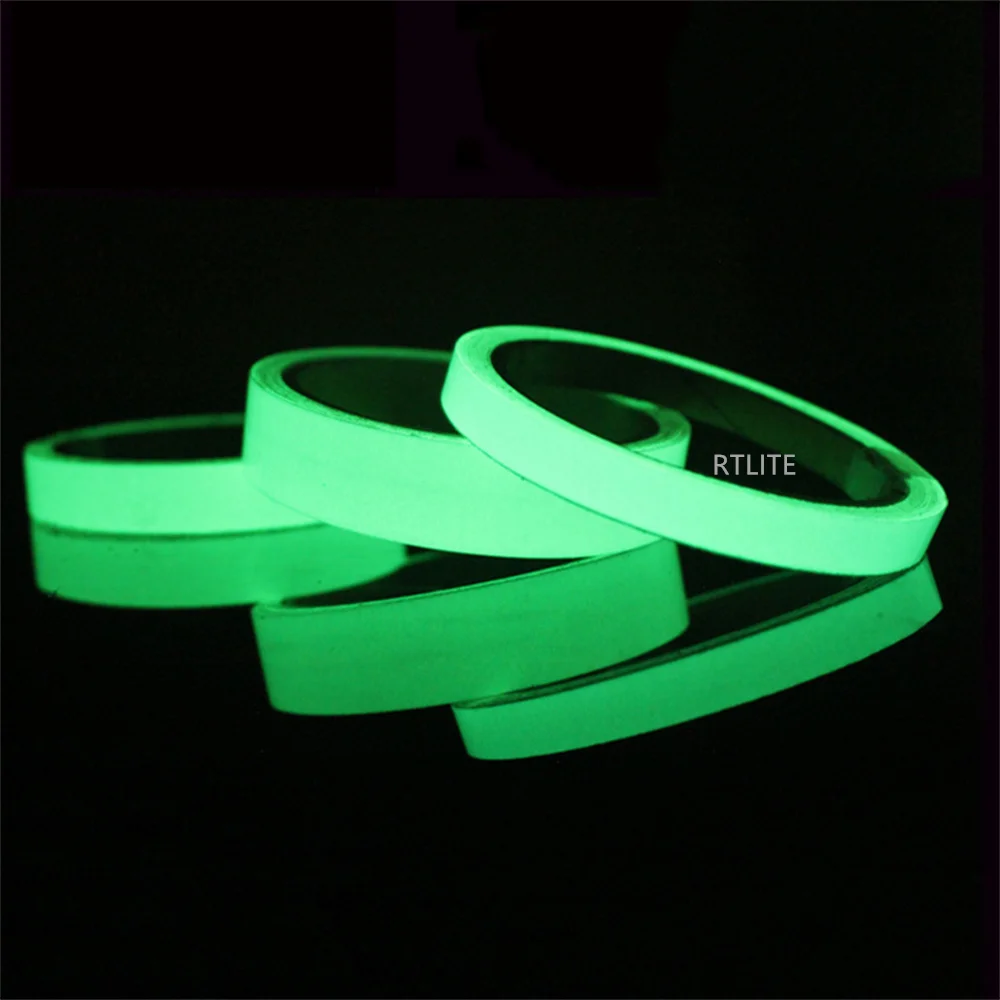 1.24m*45.7m Luminescent Material PVC Printable Hot Sale 4 hours Self Adhesive Night Glow in the Dark Film Sticker