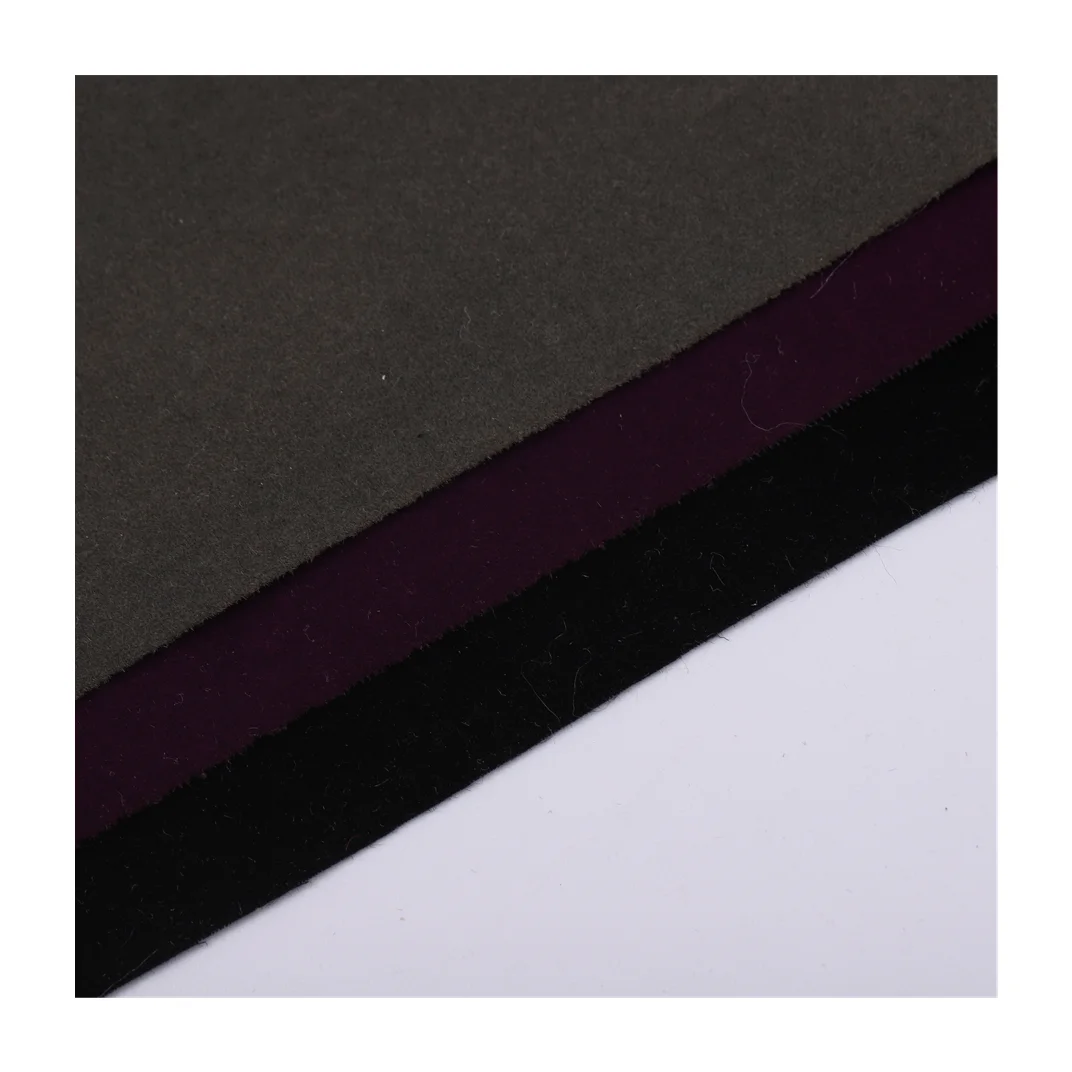Chinese manufacturers produce high-quality 100 polyester fabric 55gsm 60d * 100D for flocking cloth jewelry packaging lining