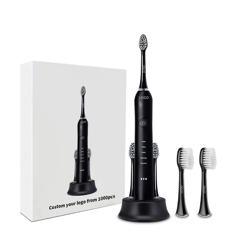 relish innovative detachable ultrasound battery intelligent toothbrush best sonic electric toothbrush private label