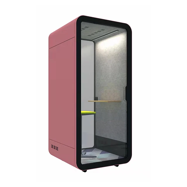 Soundproof Phone Booth Single Person Work Pods Acoustic Office Pods Soundproof Office Booth Soundproof Booth