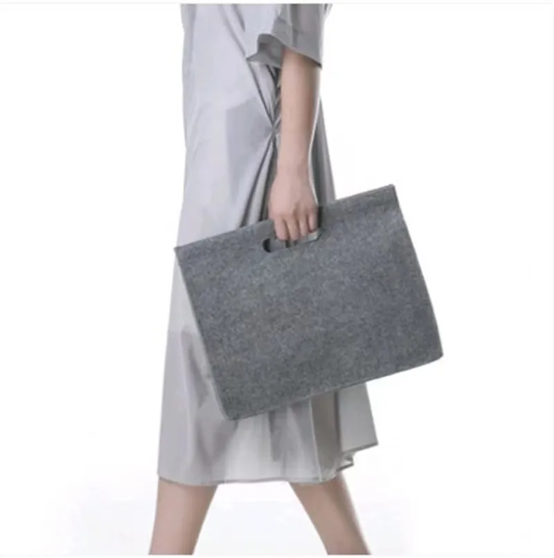 Customized Fashion eco Lightweight Laptop Sleeve Shockproof Computer Felt Bag For Ipad Bags For Women And Men