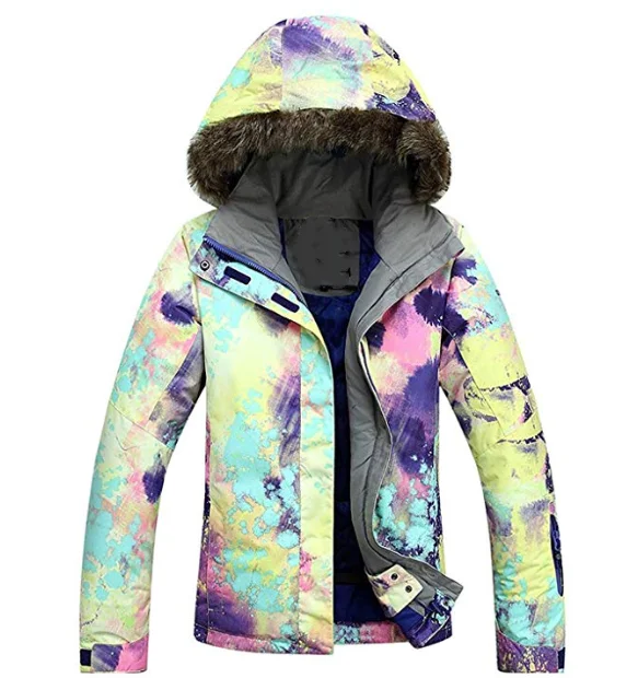 Оригинальная Женская водонепроницаемая куртка для сноуборда