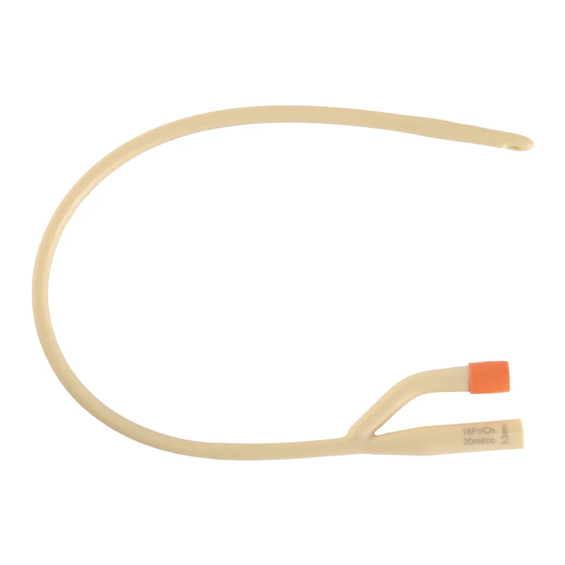 Hot Selling Medical Disposable 12Fr Latex Foley Catheter