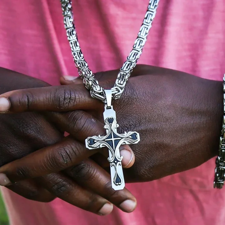 Heavy Cross Pendant (13)