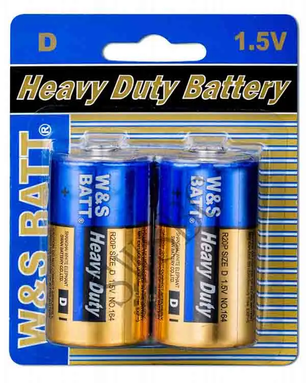 BEST QUALITY W & S BATT Brand Heavy Duty Battery R20P