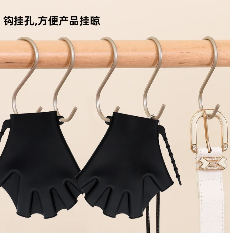 2022 New Helping Upper Body Resistance Aquatic Gloves Well Stitching Webbed Swim Gloves