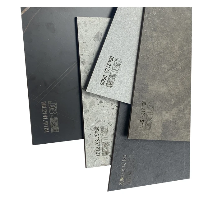 DBL panel High Quality Stone Textured Particle Board Wear Resistant Melamine Plywood /