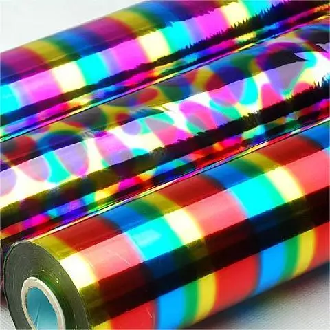 Self-production and sales printing press white foil laminator hot stamping toner reactive holographic foil