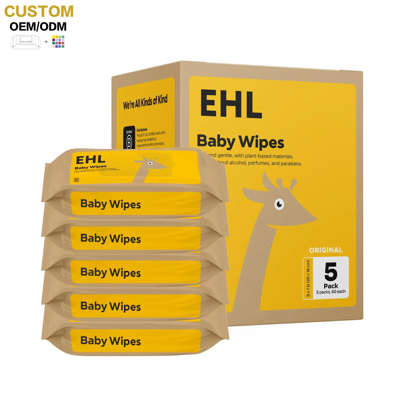 2024 детские салфетки натуральные мягкие органические влажные для ребенка