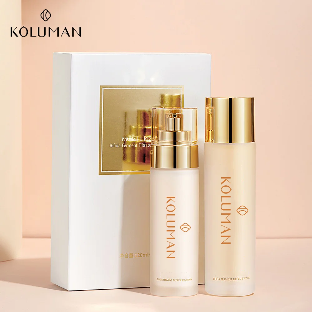 Private label customized organic pure natural female facial moisturizing and whitening skin care set