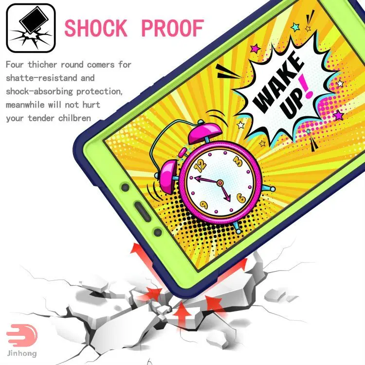 
Rotationg Ring Grip Multi-Function Built-In Stand Adjustable Shockproof Protect Cover Case for TAB A 7.0 2019 T290/T295/T297 