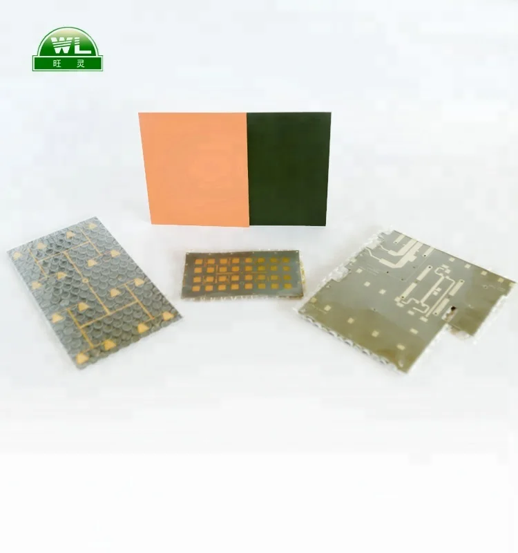 F4BM DK2.55 High frequency 2mm PTFE copper clad laminate material for pcb fabrication