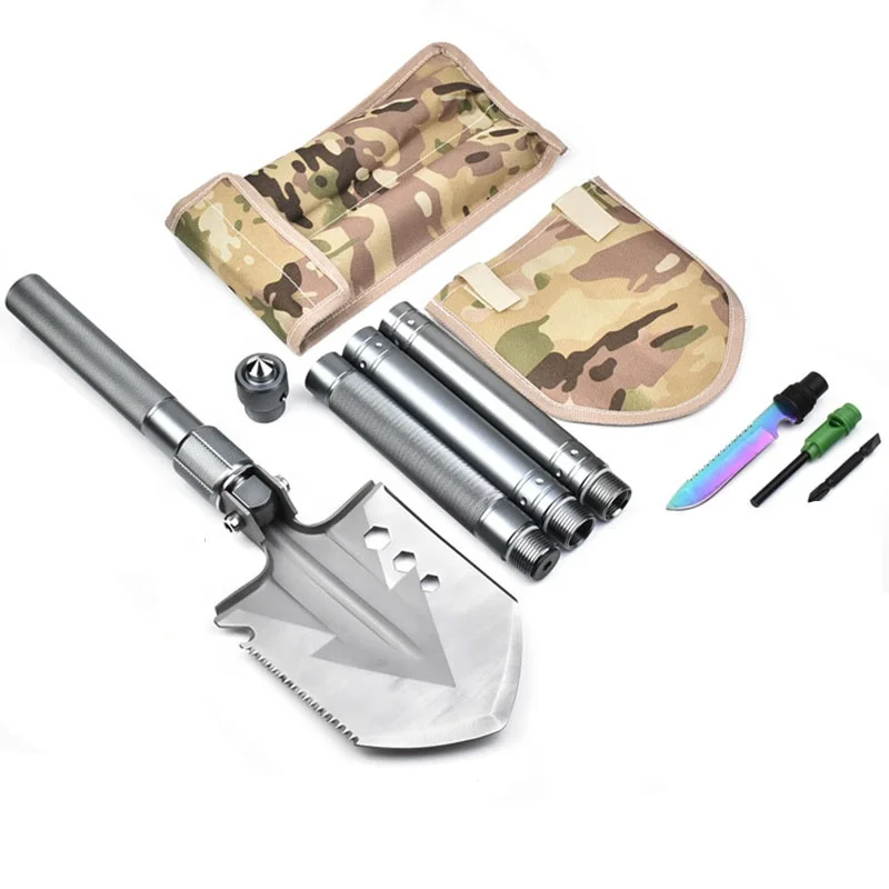 Portable  Multitool Survival  Tools Camping Shovel Stainless Steel Spade