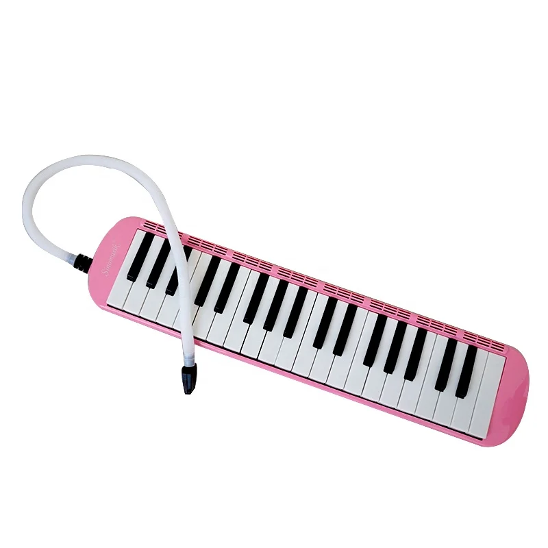 Sinomusik mouth piano melodica pink 37 Key Melodica Piano Style Accordions music instrument melodica all colors