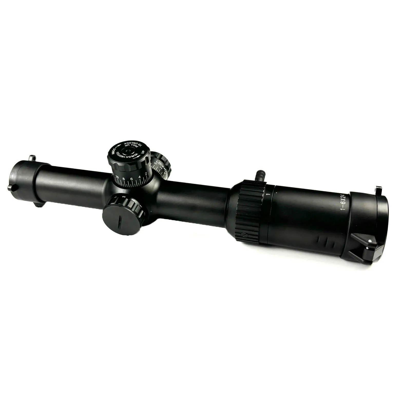 New scopes 1-6x24 Optical Telescopic Sight for Outdoor Hunting Water and Shock Proof with Aluminum Material