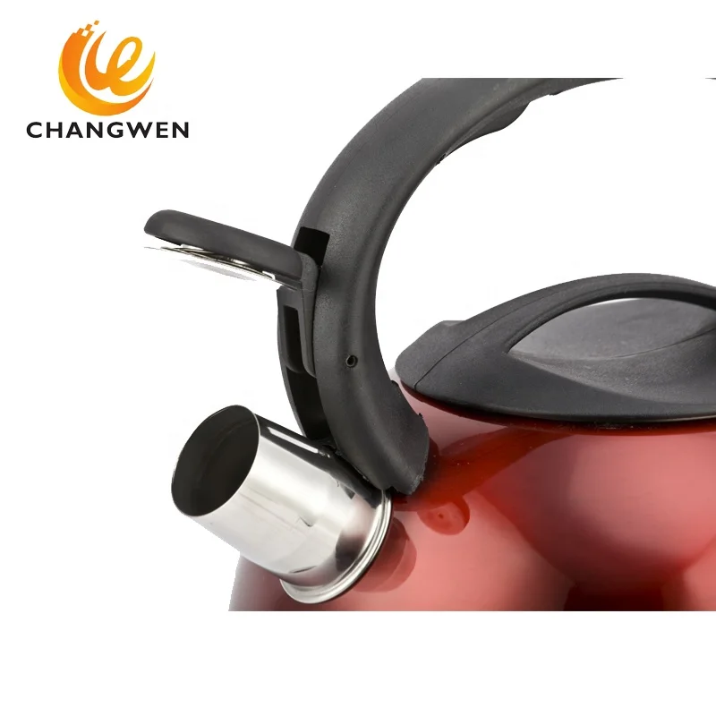 Wholesale Stainless Steel Whistling Tea Kettle Water Kettles Fast Boiling Teapot Stovetop Electric Induction Cookware