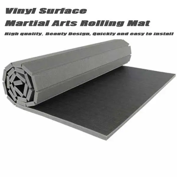 
40mm Thickness MMA rollout mat mma used wrestling mats roll out bjj mats cheap martial arts tatami for judo 