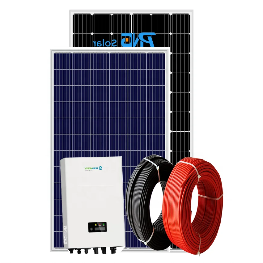 PNG Power Station On-grid Solar System Residential Home Energysystem with 10 Years Warranty