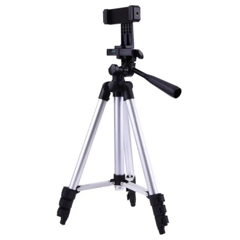 Good quality 3110 Aluminum alloy camera holder professional tripod monopod stand video mobile phone Selfie stick