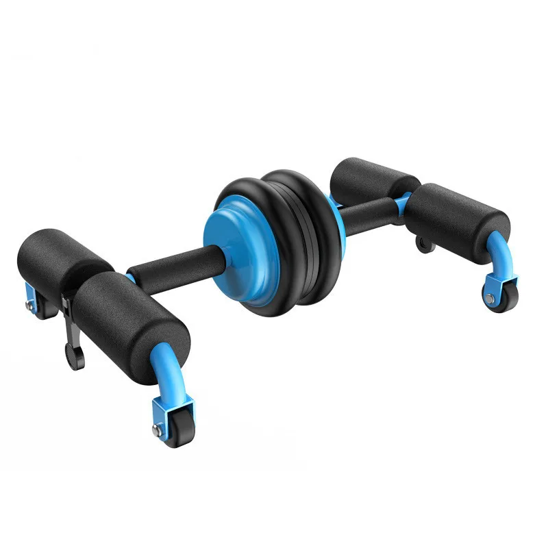 Split Type Abdominal Wheel AB Abdominal Muscle Trainer for Fitness Exercise Gym Training Equipment Rebound Roller