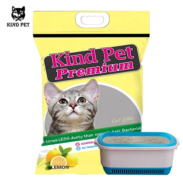 Quick clumping bentonite Factory Wholesale Supplier Cat Litter