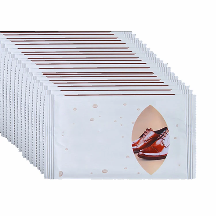 OEM Customized Hot-selling Individual Portable Disinfecting Shoe Cleaning Wet Wipes