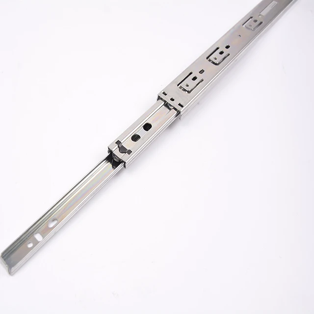 SUS304/SUS201stainless steel fgv drawer runnerSS telescopic channel  drawer slides ball bearing slide
