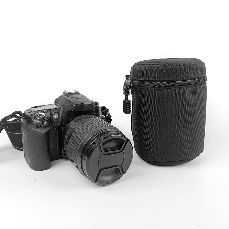 Manufacturing Custom Travel DSLR Compact Waterproof Small Digital Gear SLR Camera Lens Pouch Bean Bags Case Photography