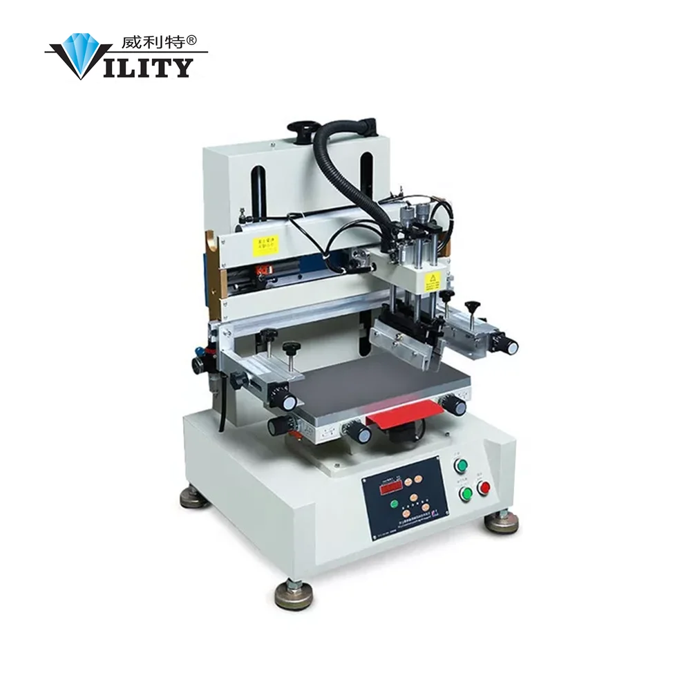 VT-4060MN  Flat Vacuum Table Semi-auto Mini Silk Screen Printing Machine